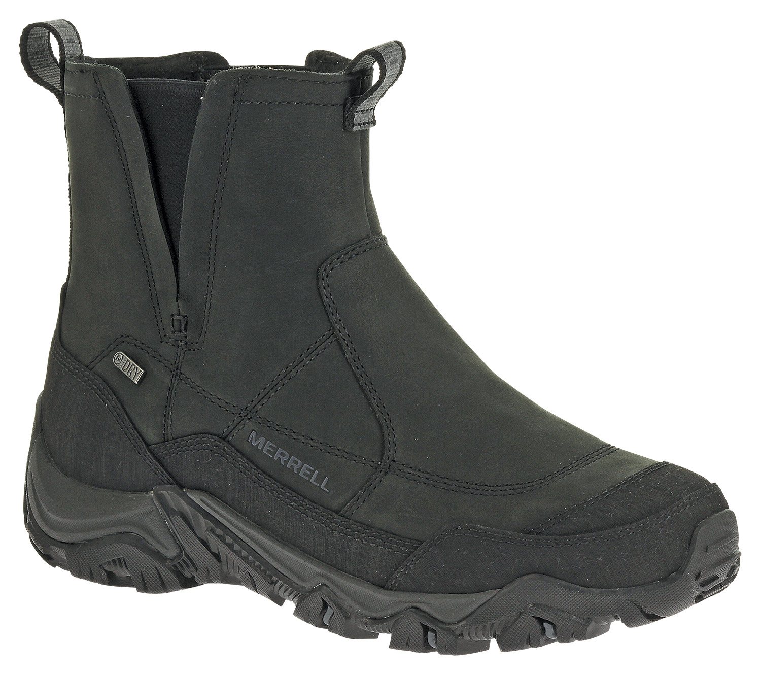 Непромокаемые ботинки мужские. Merrell Polarand Rove Pull Waterproof. Merrell Polarand Rove Pull Waterproof Black. Merrell Winter Boots men. Merrell Pixie Pull Waterproof.